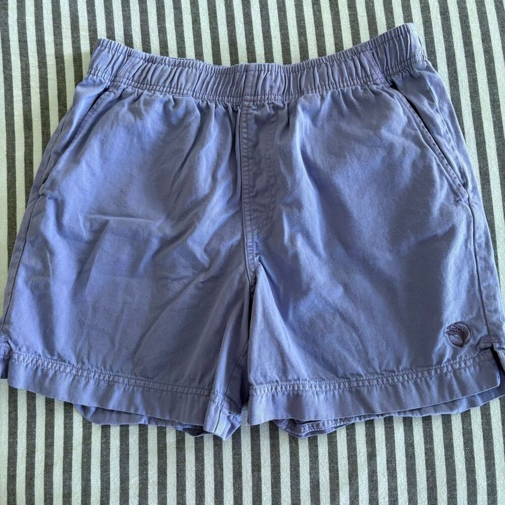 Crazy Shirts Hawaii Original Women's Lavender Dyed Shoreline Twill Shorts Size M